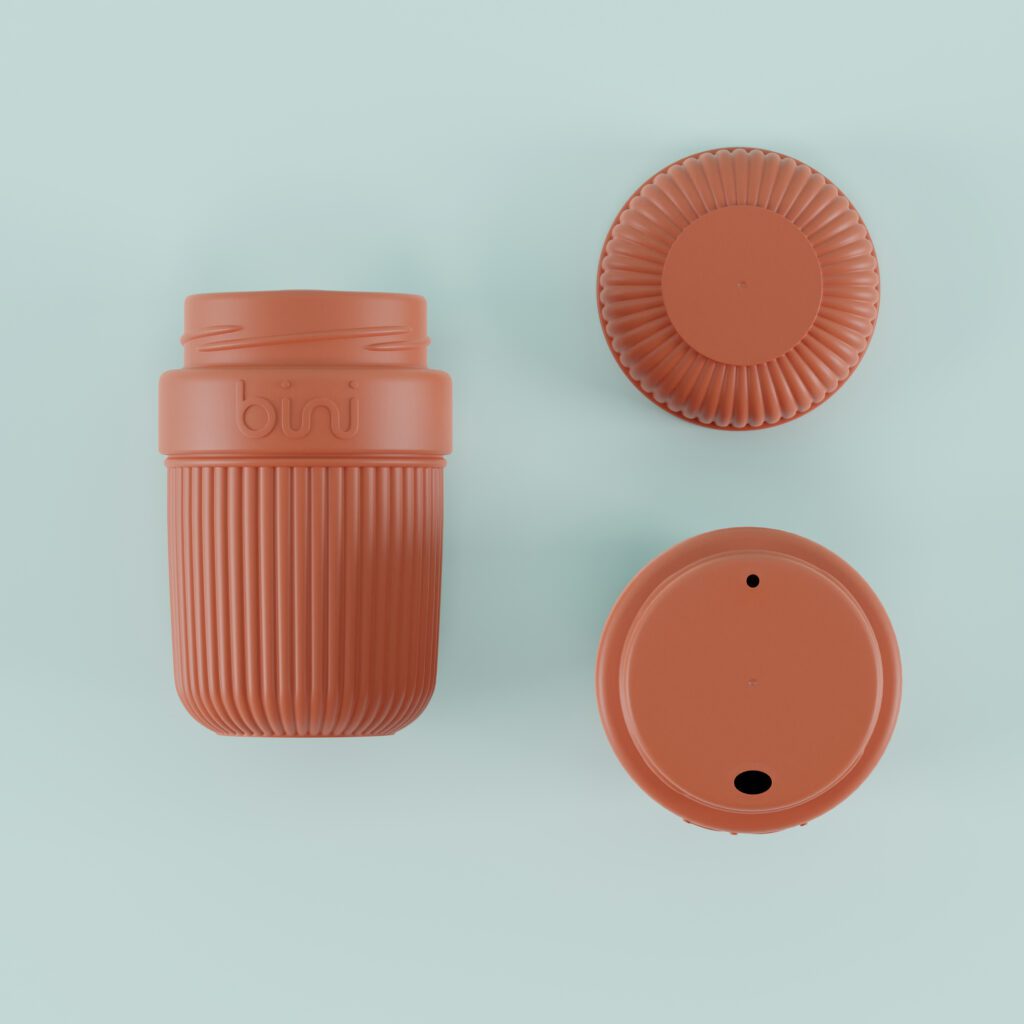 Mug Bini terracota
