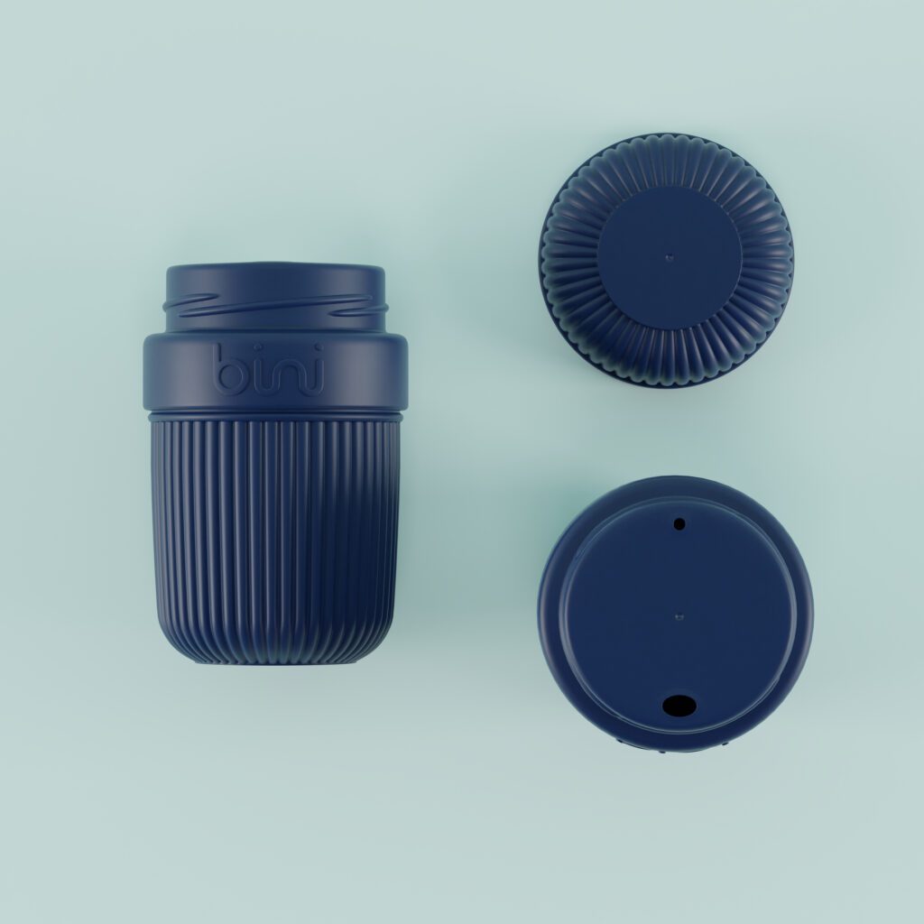 Mug réutilisable bleu nuit