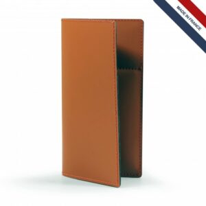 Compagnon de voyage en cuir régénéré sur-mesure Made in France