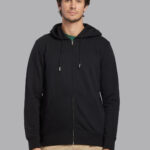 sweat capuche zippé made in france