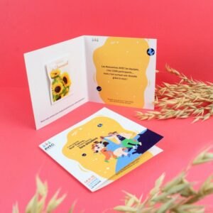 carte sachet graines