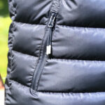 Doudoune sans manche marine made in France