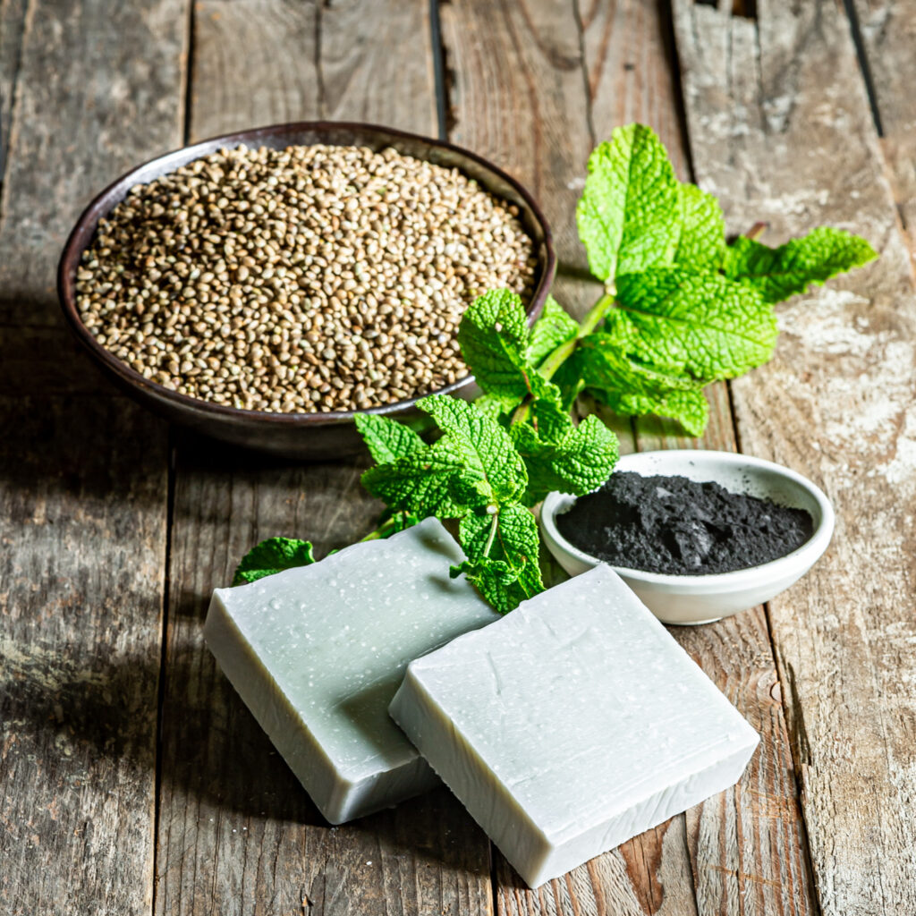 savon menthe poivrée