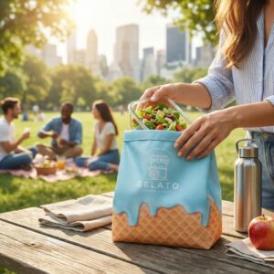 Lunchbag isotherme polyester recyclé 230g