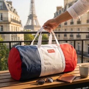 Grand sac polochon polyester recyclé 230g