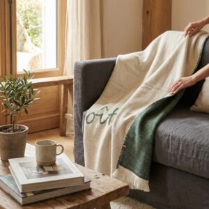 Plaid jacquard bio 230g